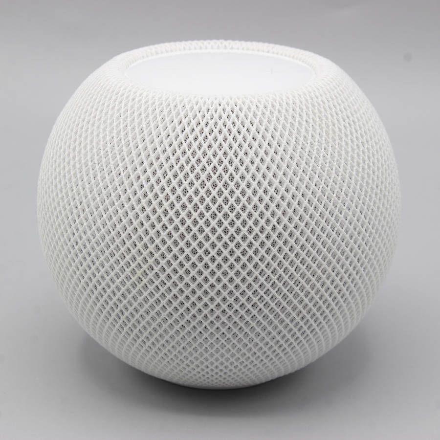 半価通販Apple HomePod mini ペア ホワイト 美品 1ヶ月使用 スピーカー・ウーファー