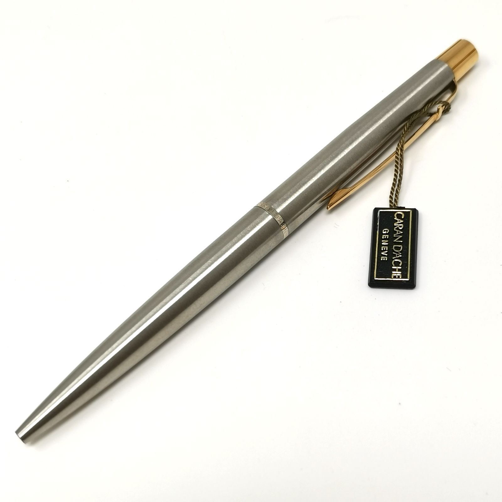 ボールペンシルバー caran d'ache ボールペン 旧型 カランダッシュ
