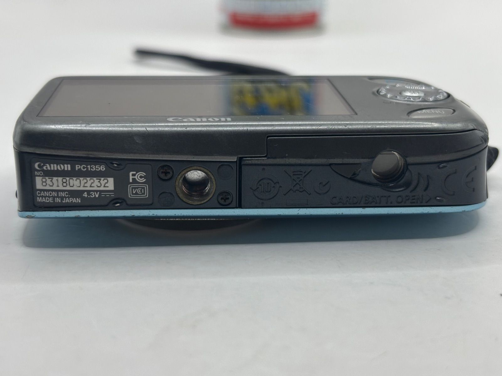  あり Canon IXY DIGITAL 510 ブルー PC 1356 コンデジ デジカメ コンパクトデジタルカメラ デジタルカメラ