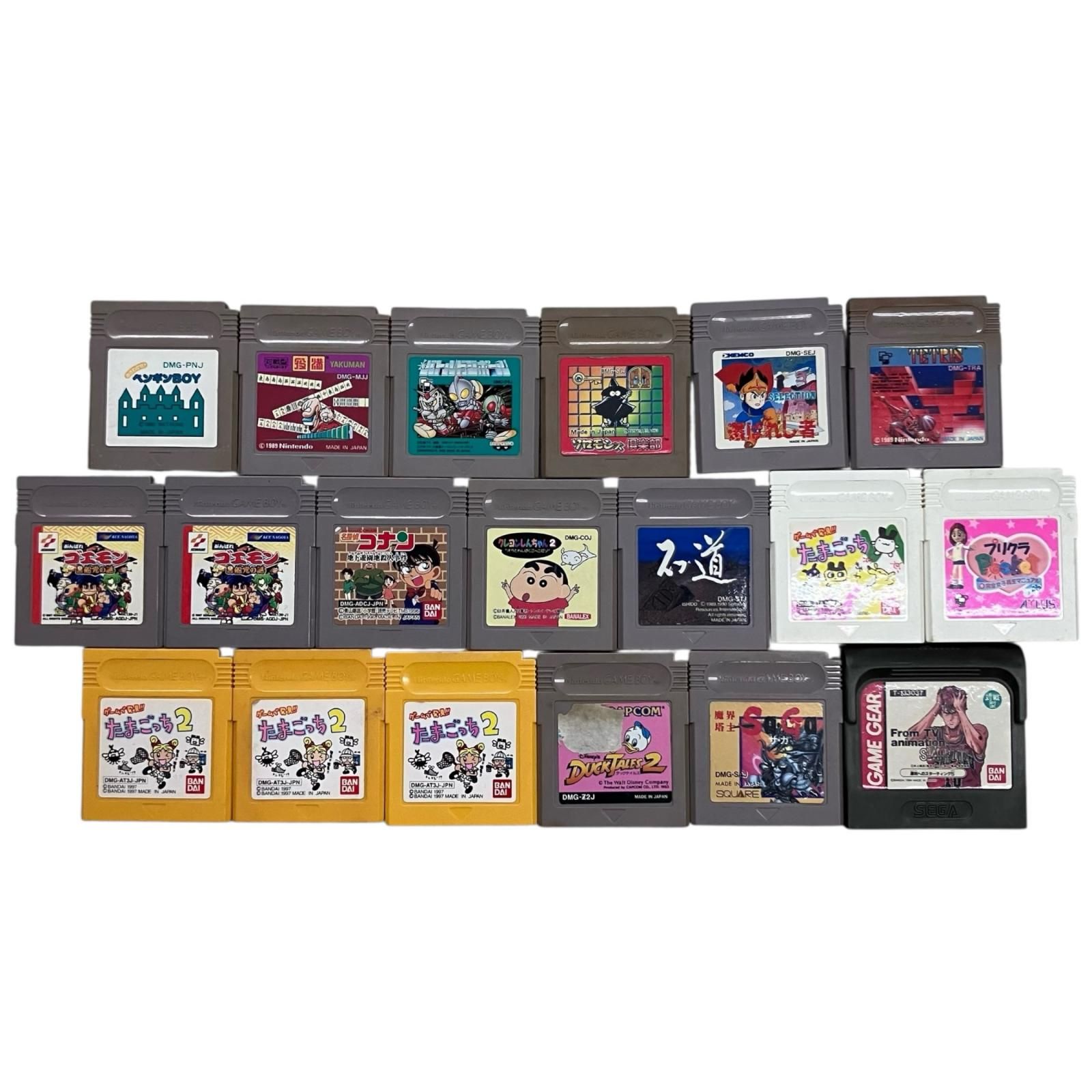 186000 現状品 Nintendo 任天堂 ニンテンドウ ゲームボーイカラー　ソフト 59点まとめ売り [1000025333892] 186000 現状品 Nintendo 任天堂 ニンテンドウ ゲームボーイカラー