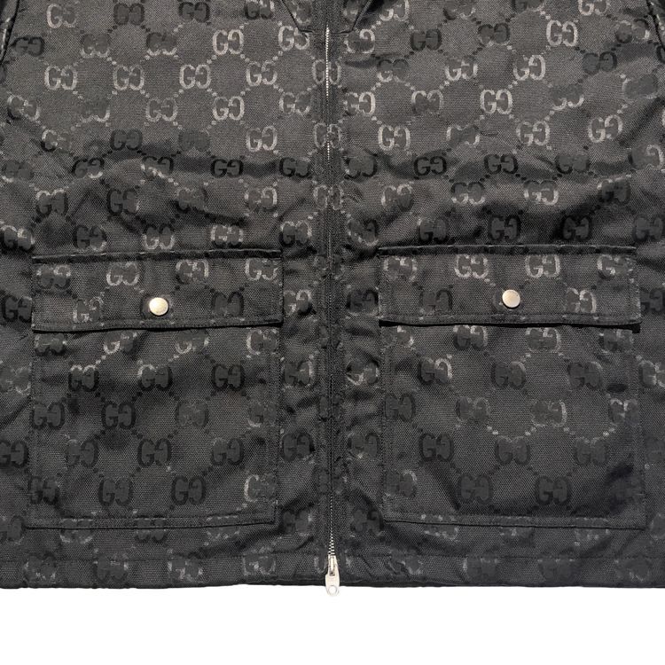 【GUCCI】ノット柄（結び目柄）ジップアップ　ブルゾン GUCCI】ノット柄（結び目柄）ジップアップ ブルゾン