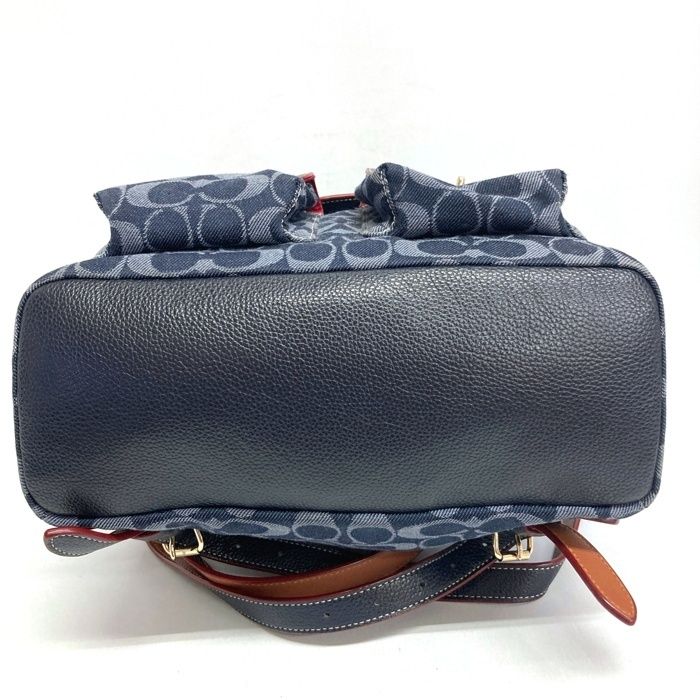 コーチ シグネチャー キャンバス レザー バックパック F37589 COACH コーチ シグネチャー リュック バックパック F37589