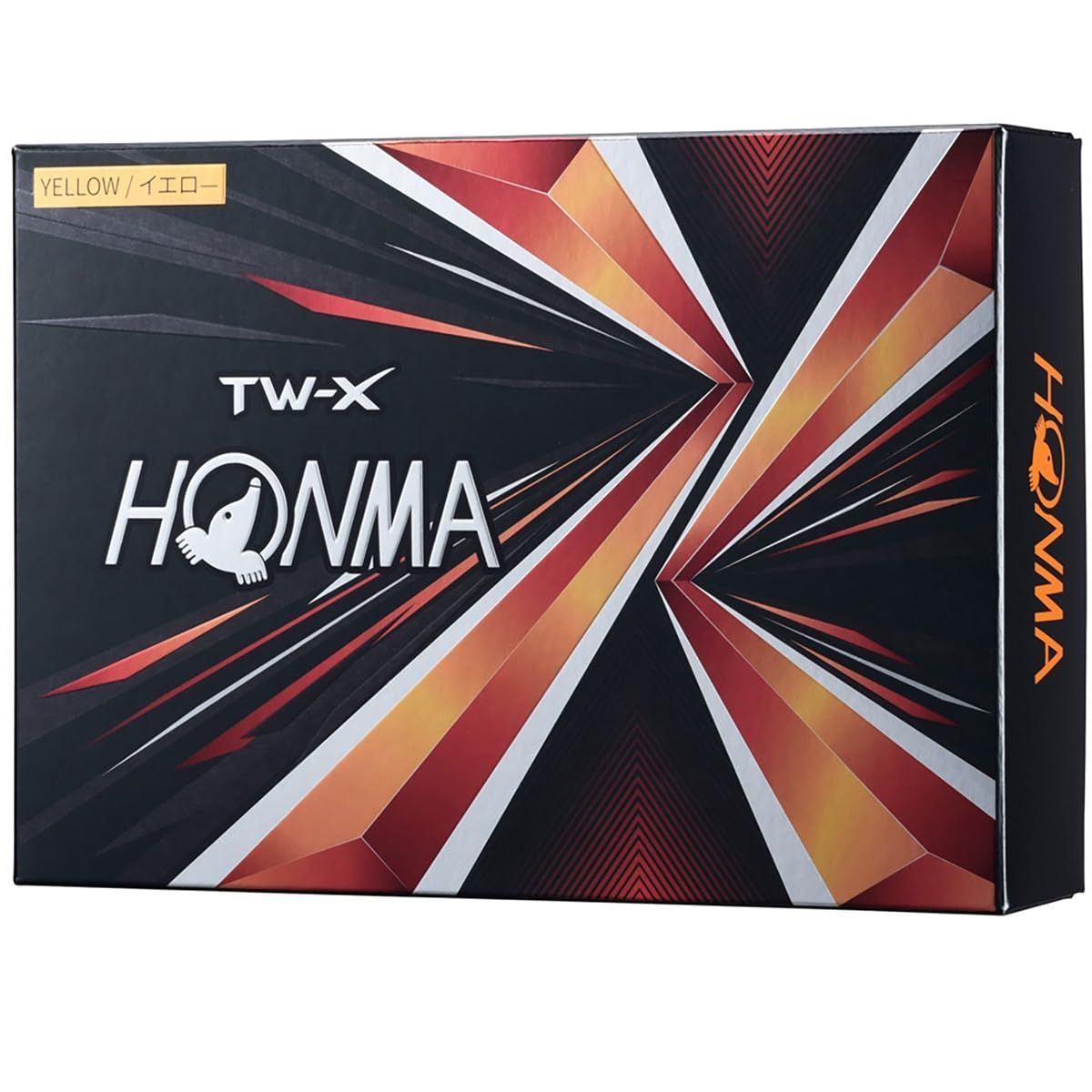 【大人気】ホンマ ゴルフ ボール TW-X TW-S 2021 1ダース 12球入り ホワイト イエロー 3ピース ツアー系 スピン 飛距離 TOUR WORLD 本間 HONMA/TW-X_2021/イエロー