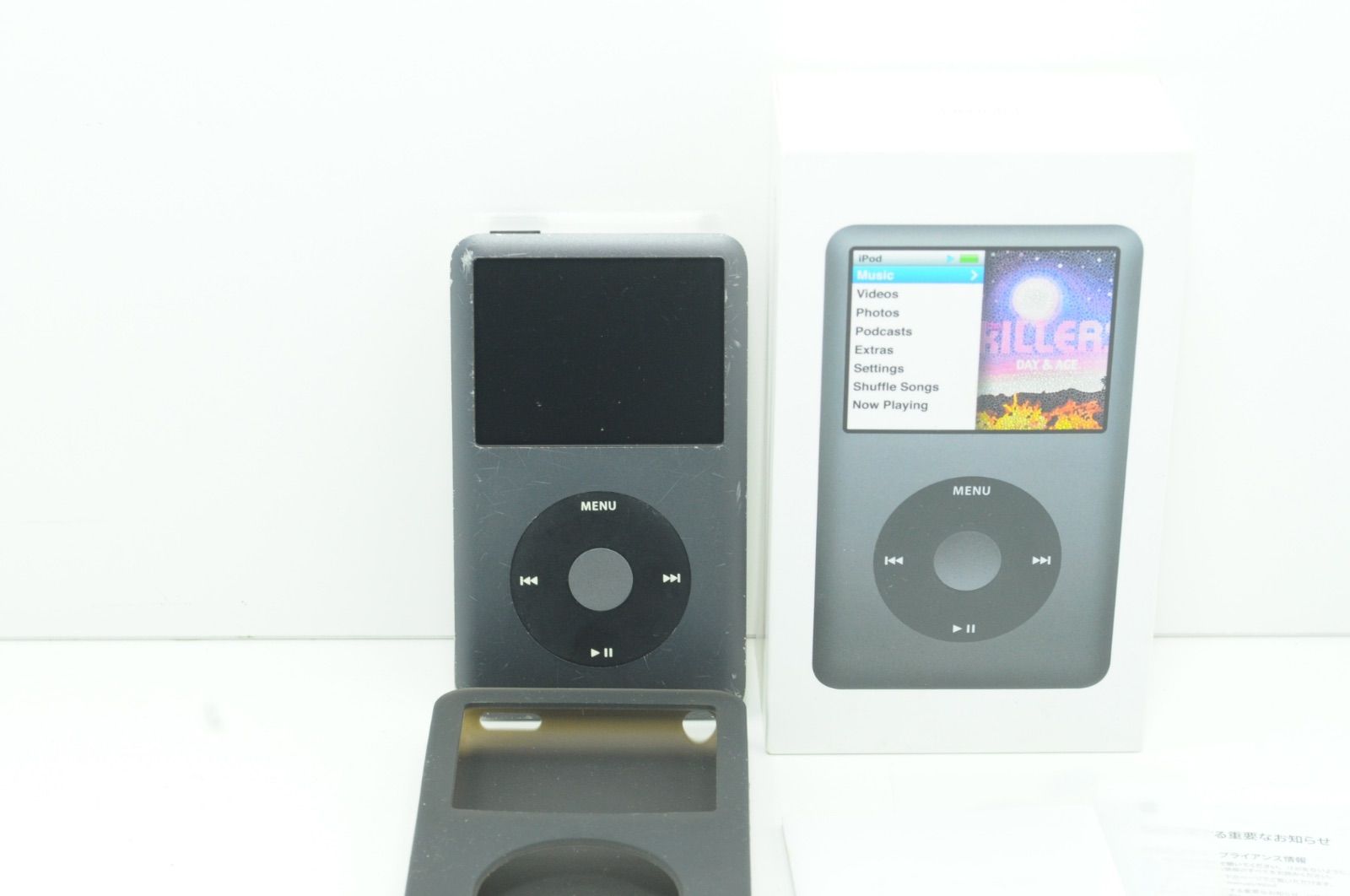 [通電動作確認済] Apple iPod Classic 160GB 通電のみ確認 Apple iPod classic 160GB ジャンク扱い(iPod classic
