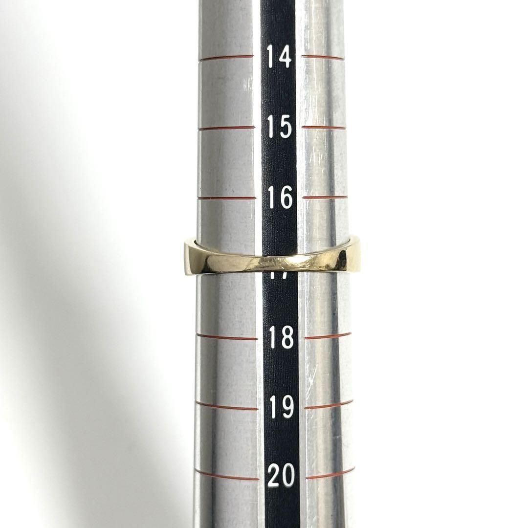 17号】アヴァランチ メンズ 10K イエローゴールド リング 指輪 SJ25