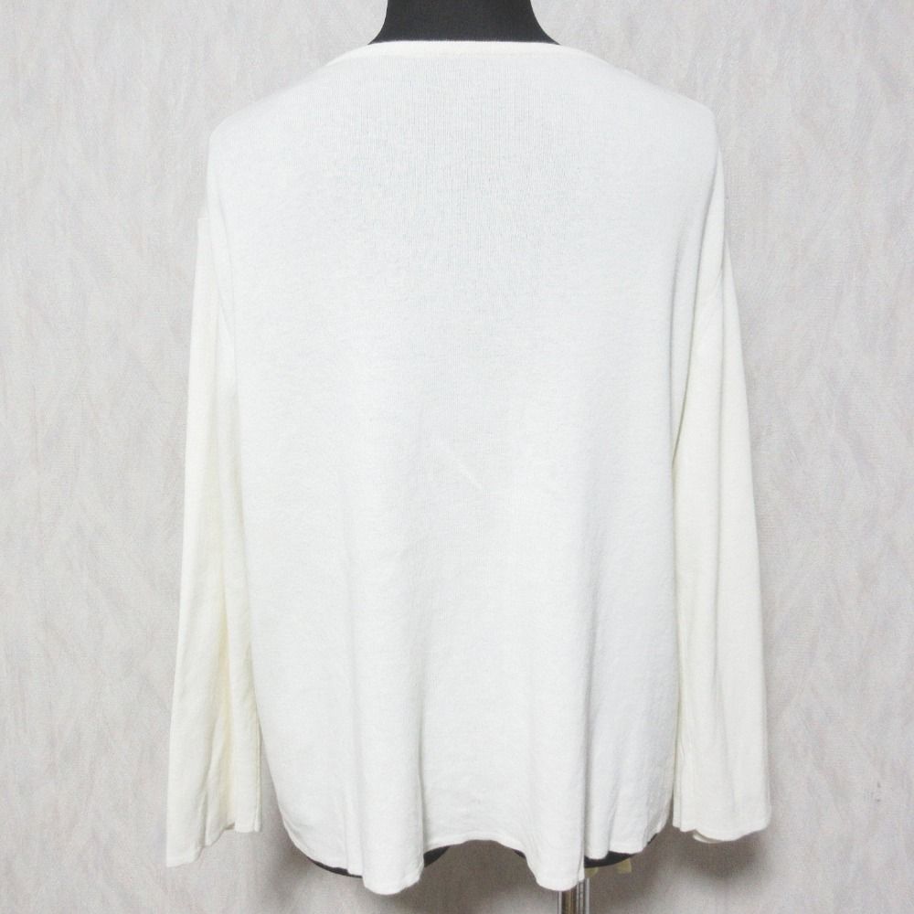 美品 PRISTINE プリスティン オーガニックコットン ニット