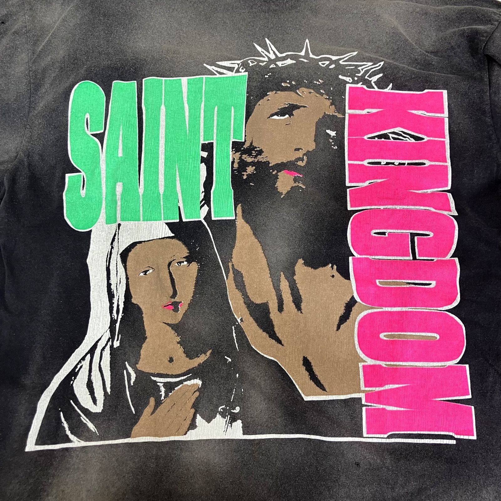 未使用】セントマイケル SAINT MICHAEL × ラストマン LASTMAN プリント 
