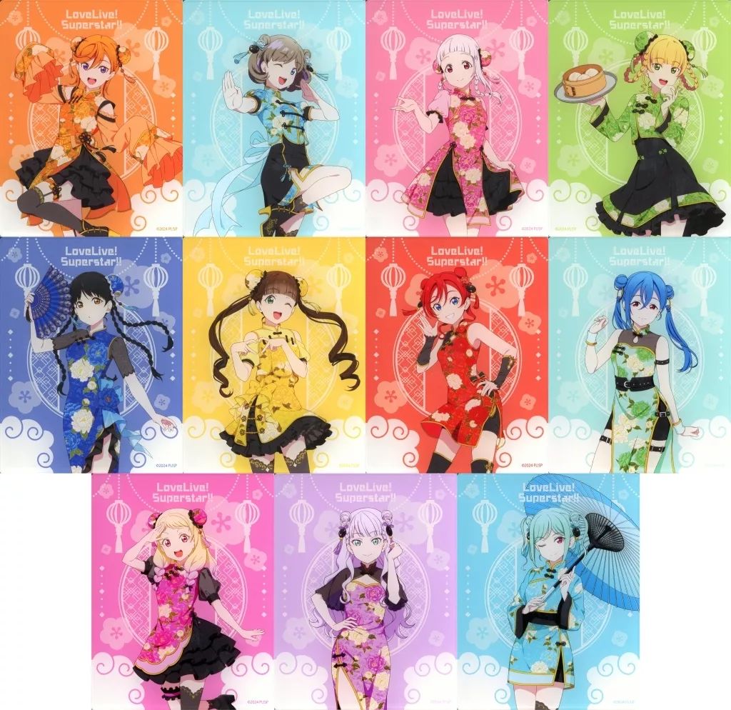 キャラカード 全11種セット ラブライブ!スーパースター!!×横浜中華街 POP UP SHOP in ChinaTown80 Hall アクリルカード