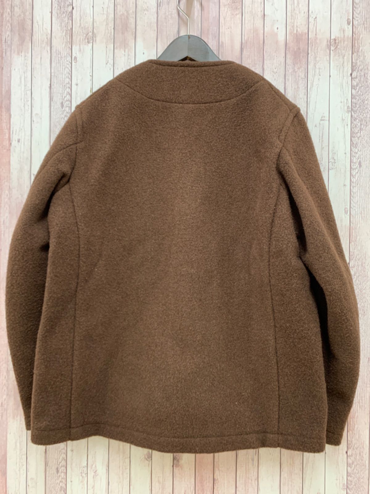 ダントン/19A-SL-001/ウールモッサシングルジャケット／ブラウン/38