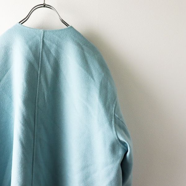 定価5.3万 大きいサイズ オンワード樫山 23区 ウールカシミヤリバー