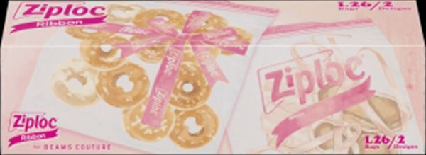 まとめ買い-12点セット ジップロックデザインバッグリボンＬ２６枚 旭化成ホームプロダクツ 台所用品