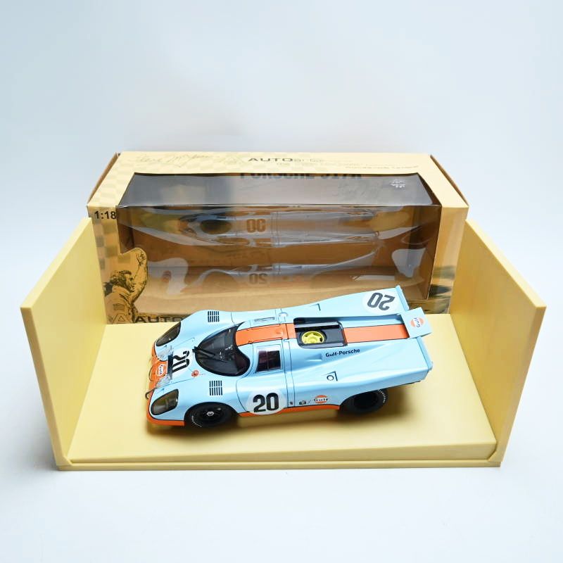 オートアート 1/18 ポルシェ917K ルマン #20 スティーブマックィーン オートアート 1/18 ポルシェ 917K #20 ガルフ 1970 スティーブ