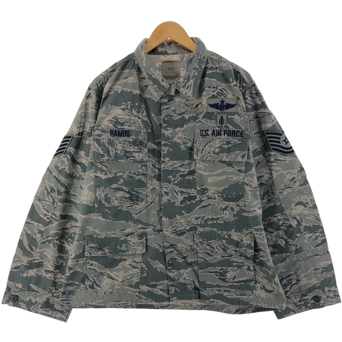 古着 00年代 米軍実品 迷彩柄 ABU デジタルタイガーカモ リップス 