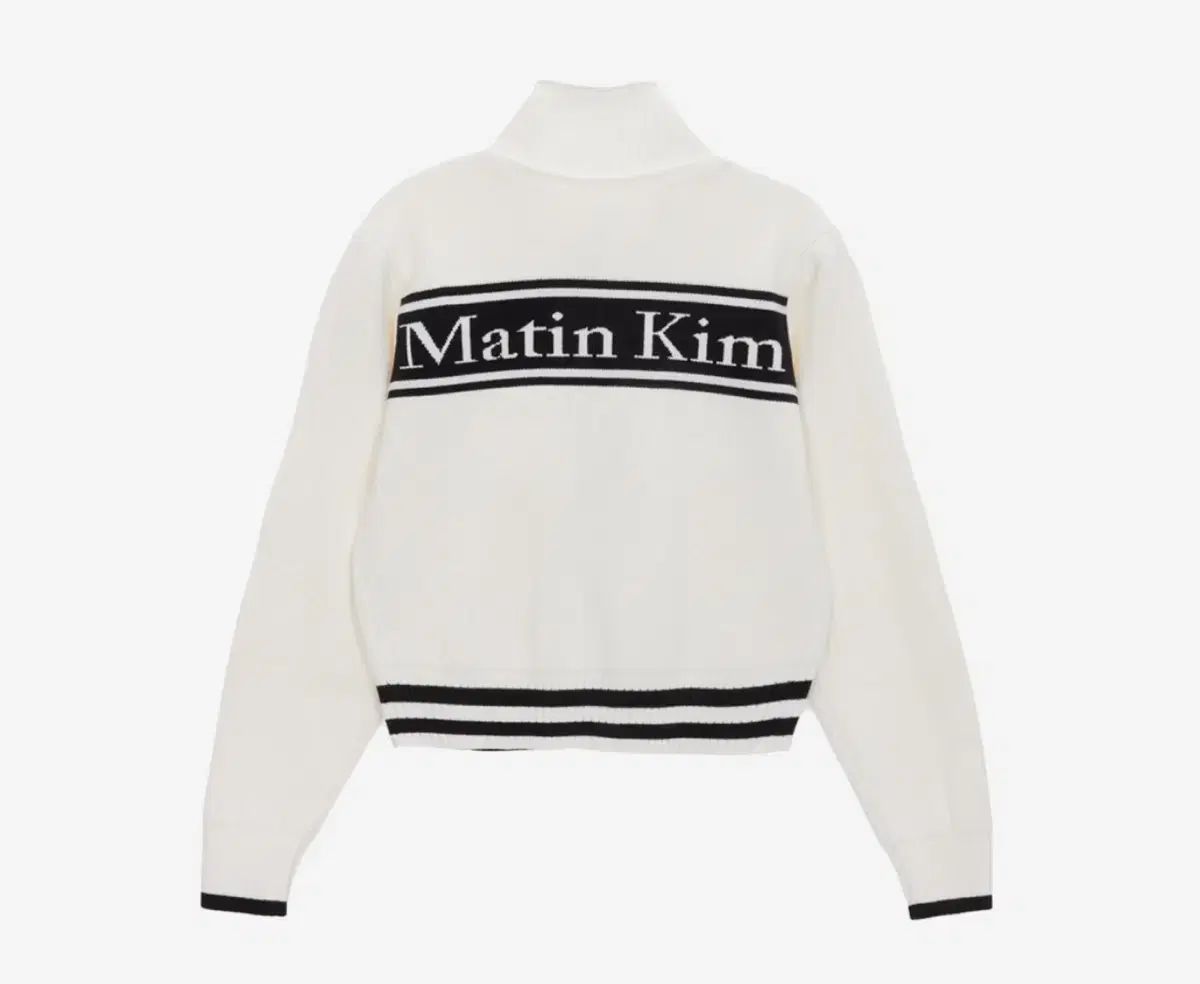 即時発送 M Matin Kim マーティンキム スペルポイント ニット カーディガン アイボリー
