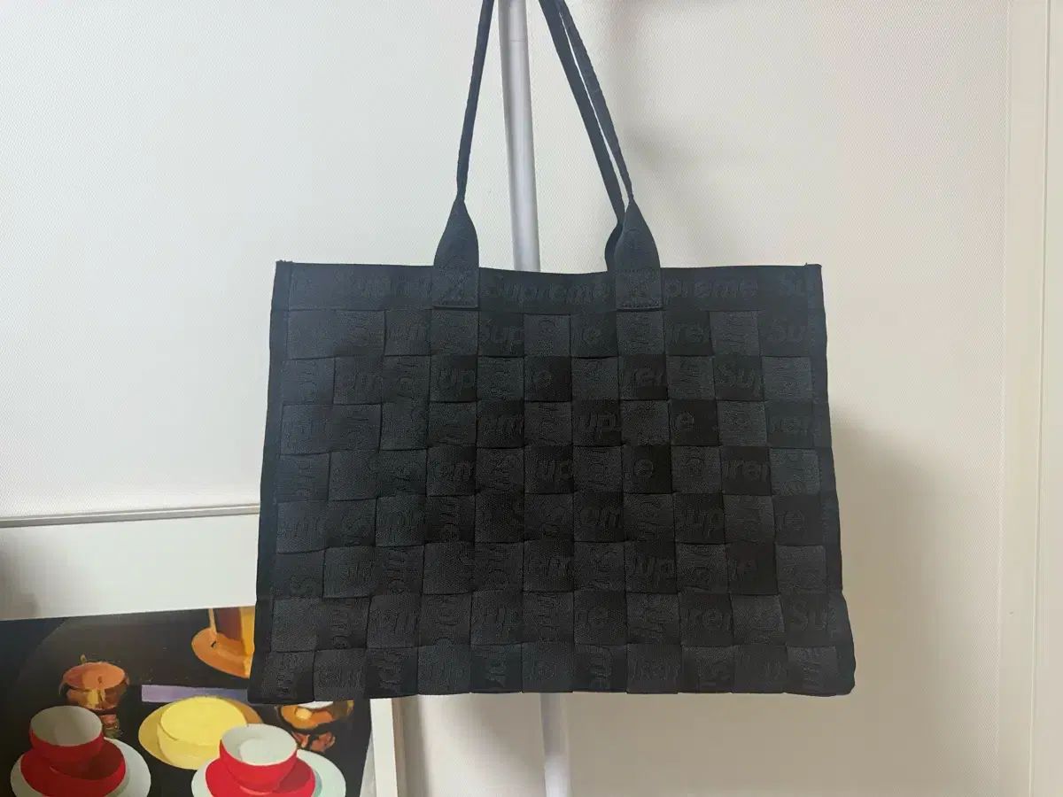 シュプリーム 24SS ウーブントートバッグ メンズ ブラック 176825038.jpg?cmsp_timestamp=