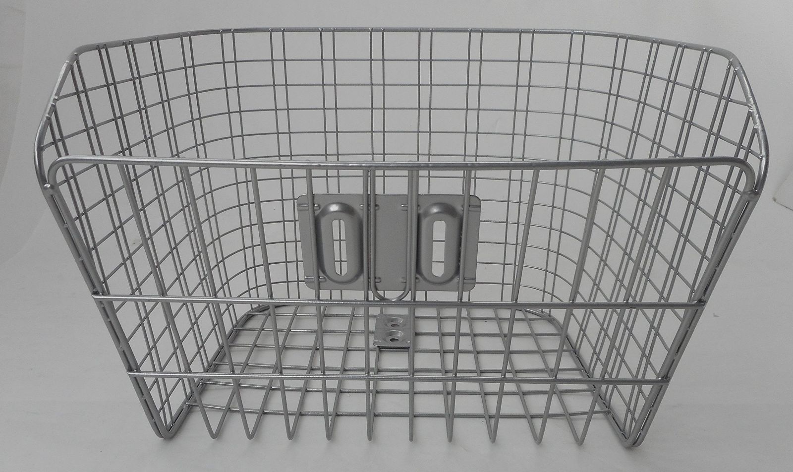 【数量限定】カゴ 自転車 ワイヤー前カゴ DA型 サギサカ(SAGISAKA) シルバー 48367