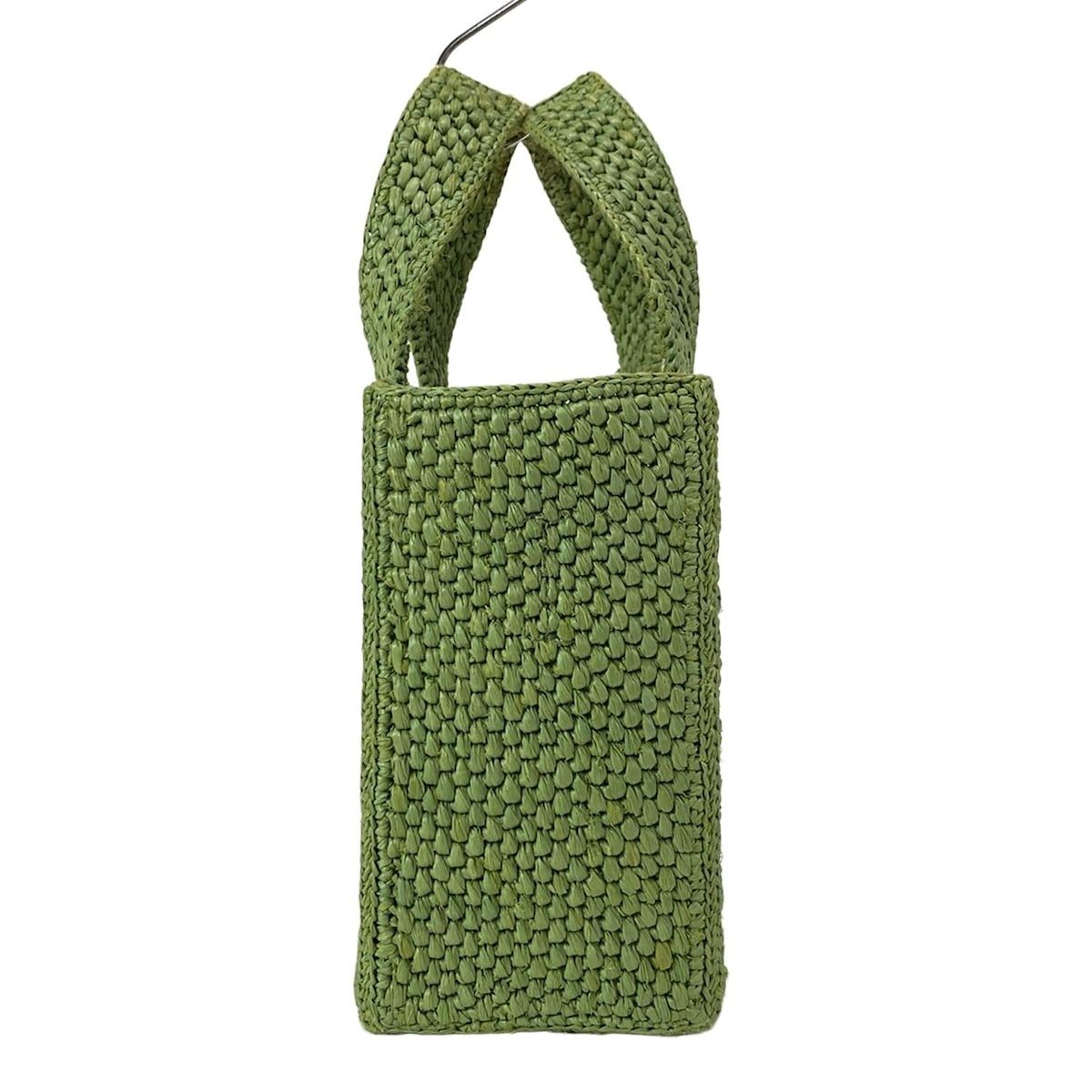 ロエベ　loewe フォントトート　スモール　グリーン　美品 LOEWE(ロエベ) トートバッグ美品 フォント トート スモール
