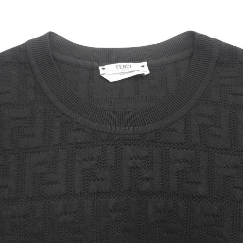 【FENDI】コットン/ビスコース セーター Fendi/フェンディ｜FF コットン アンド ビスコース セーター