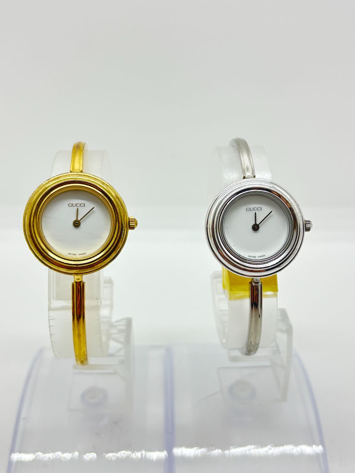 稼働品】GUCCI Change Bezel グッチ チェンジベゼル ゴールド