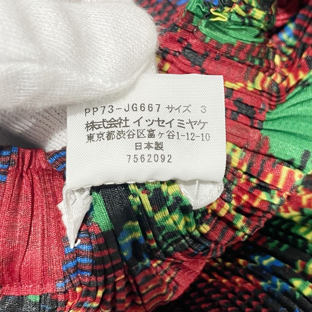 PLEATS PLEASE スカート イッセイミヤケ プリーツ加工 タータン  