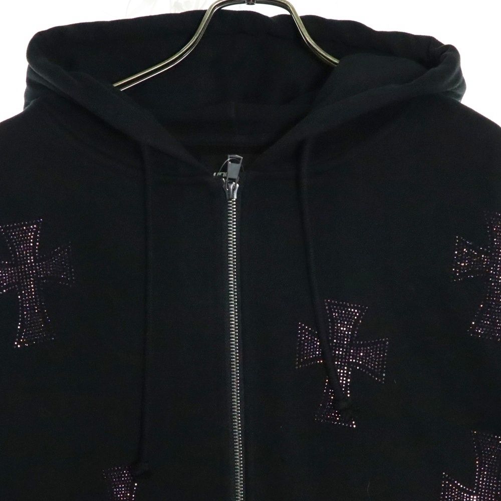 UNKNOWN LONDON (アンノーンロンドン) CROSS ZIP HOODIE ライン