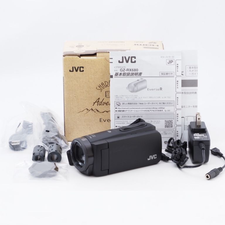 防水・防塵】JVC Everio R ブラック ビデオカメラ 防水・防塵】JVC