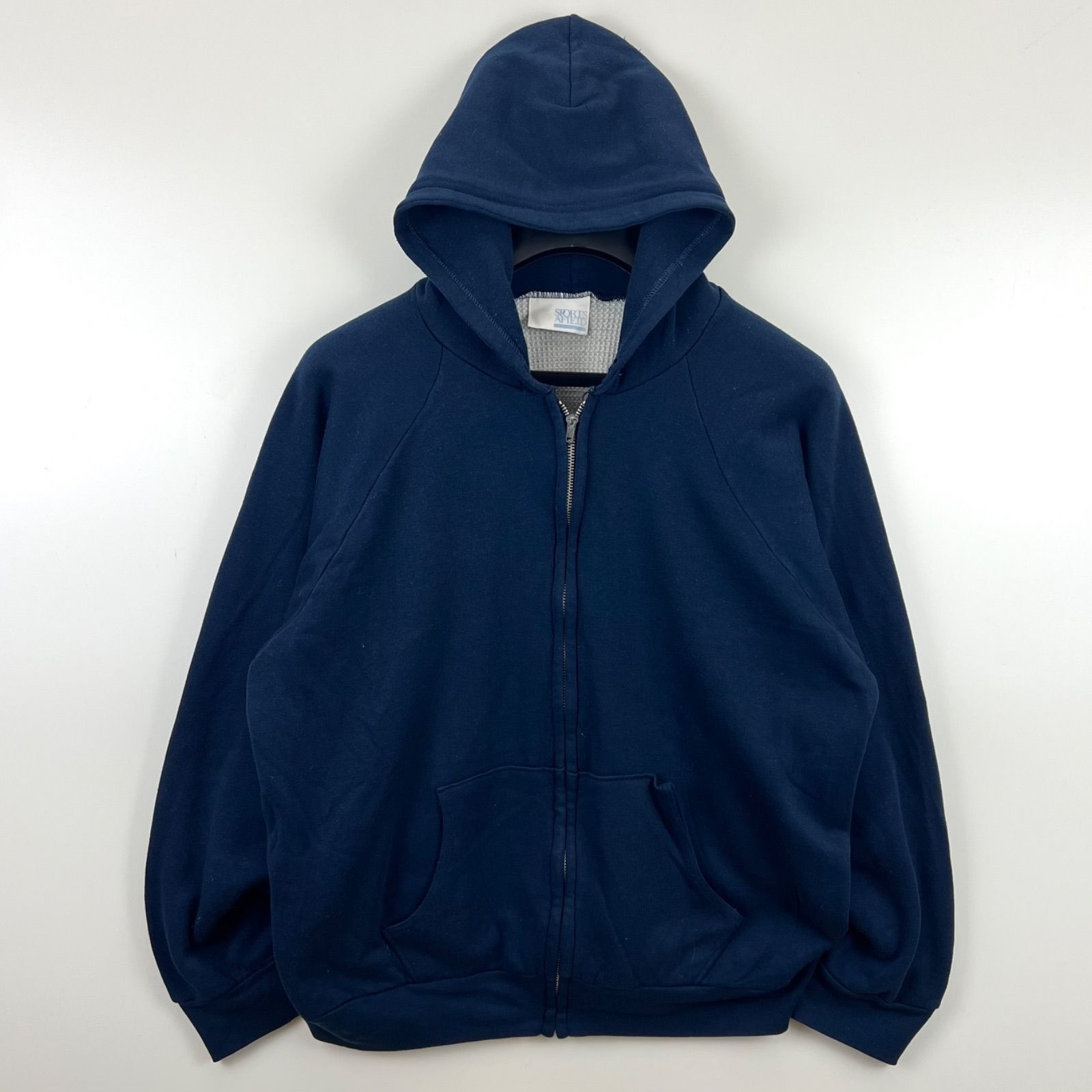 SPORTS AFIELD 70s USA VTG double face zip hoodie L スポーツア