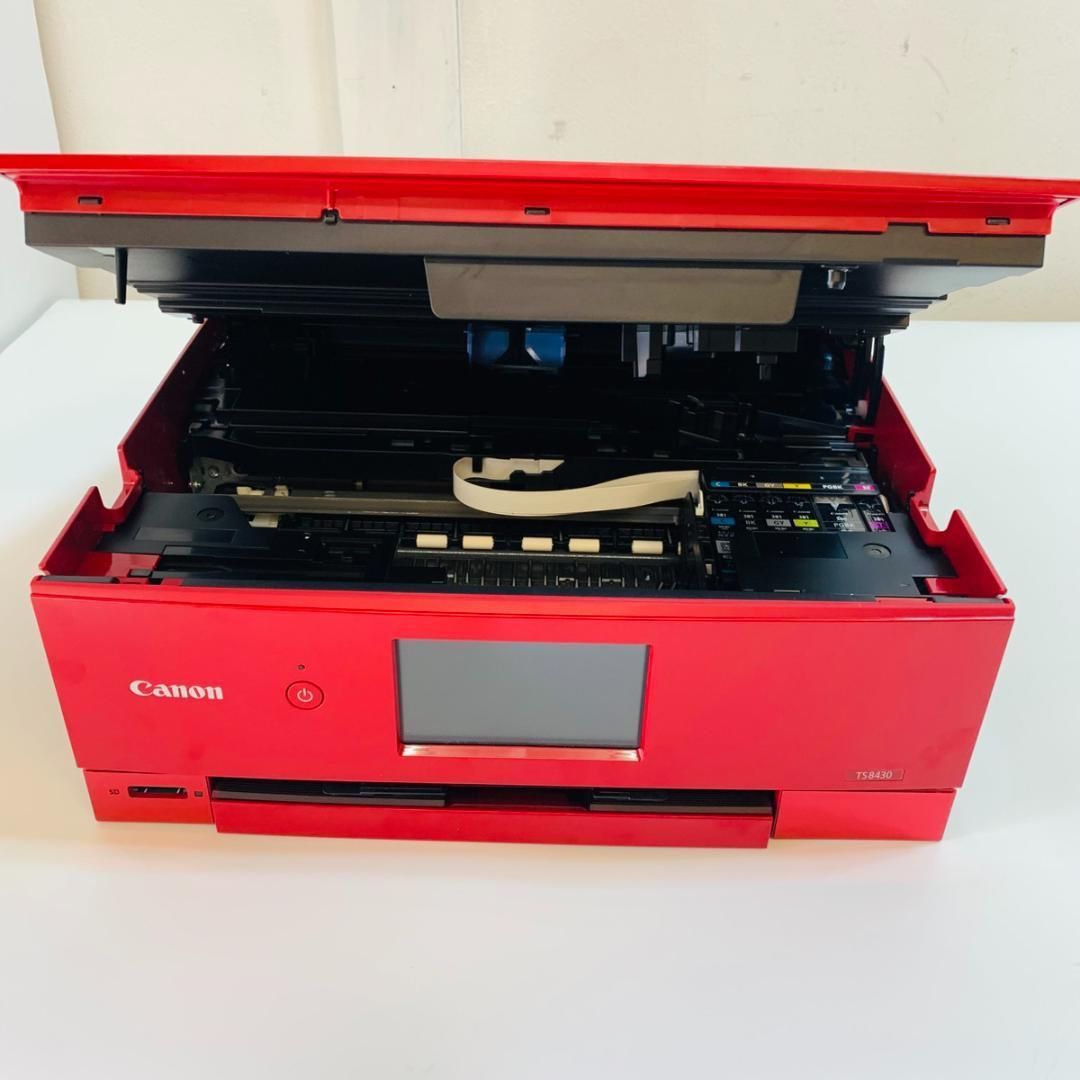 Canon TS8430 赤 インクジェットプリンター Canon TS8430 赤