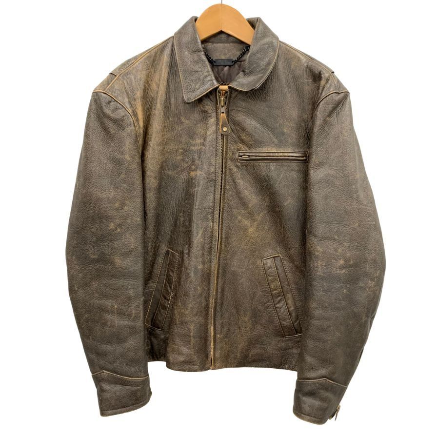 スクリーミンイーグル製、ハーレー革ジャン　希少 ハーレーダビッドソン スクリーミンイーグル レザージャケット 本革