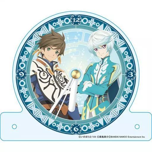 中古】置き時計・壁掛け時計(キャラクター) スレイ＆ミクリオ