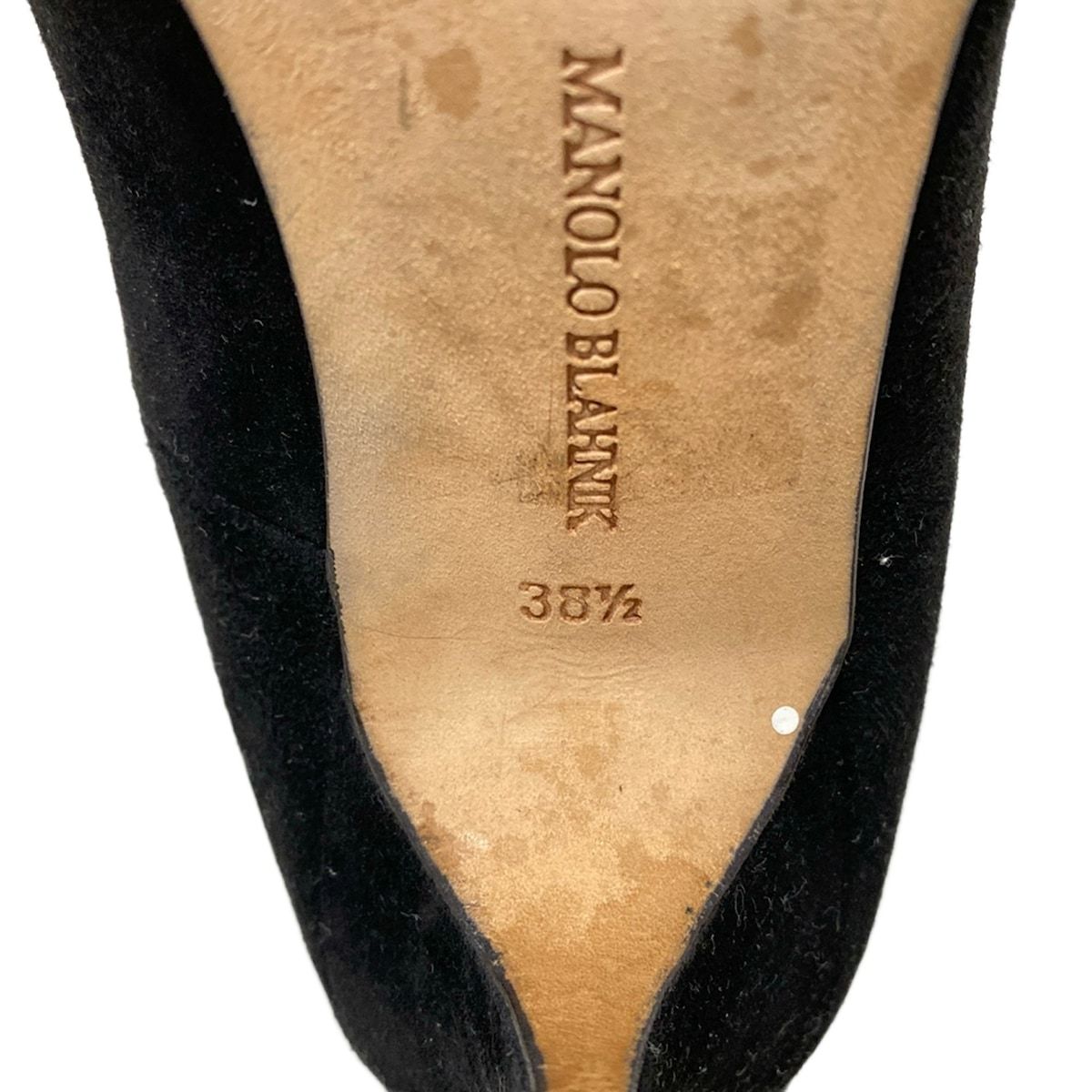 MANOLO BLAHNIK(マノロブラニク) パンプス 38 1/2 レディース