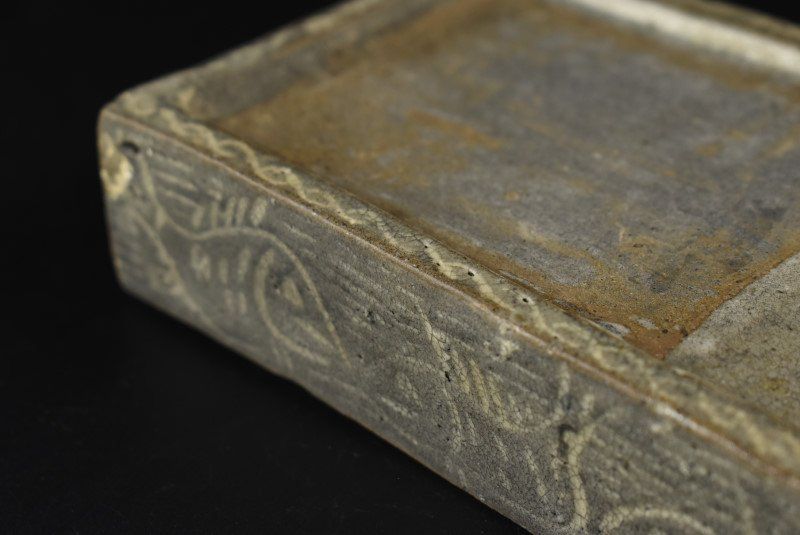 蔵A4646】古美術 古八代焼 陶硯 珍品 江戸時代 - メルカリ