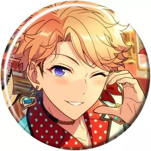 あんさんぶるスターズ あんスタ 鳴上嵐 テーマ缶バッジ 中古】バッジ・ビンズ 鳴上嵐 「あんさんぶるスターズ!! テーマ