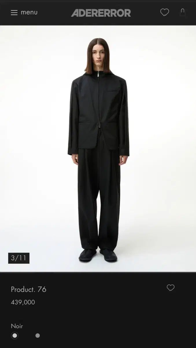 m ） ADER ERROR(アーダーエラー) product 76 スラックス - メルカリ