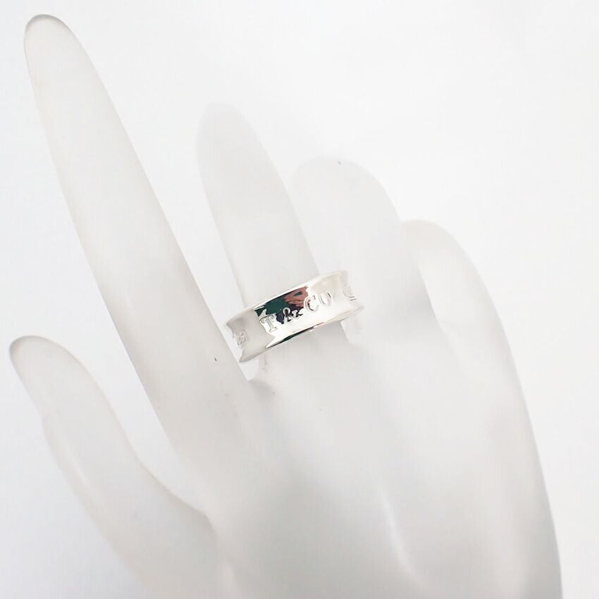 TIFFANY ティファニー シルバーリング 10〜11号 Tiffany & Co. 1837