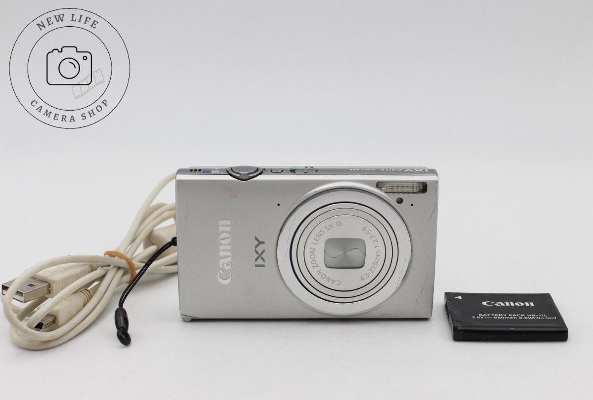 実用品☆Canon IXY 430F キャノン コンパクトデジタルカメラ シルバー