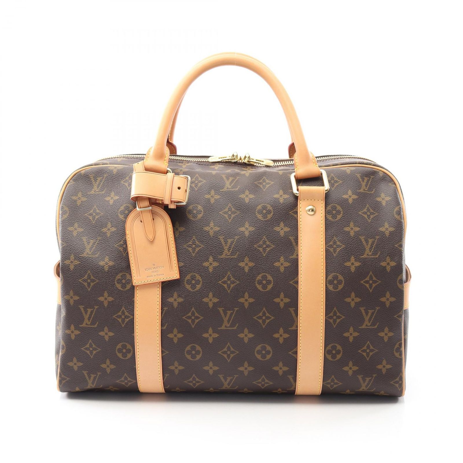 ルイ ヴィトン LOUIS VUITTON ボストンバッグ キャリーオール M40074 PVCコーティングキャンバス レザー キャリーオール ユニセックス Used A