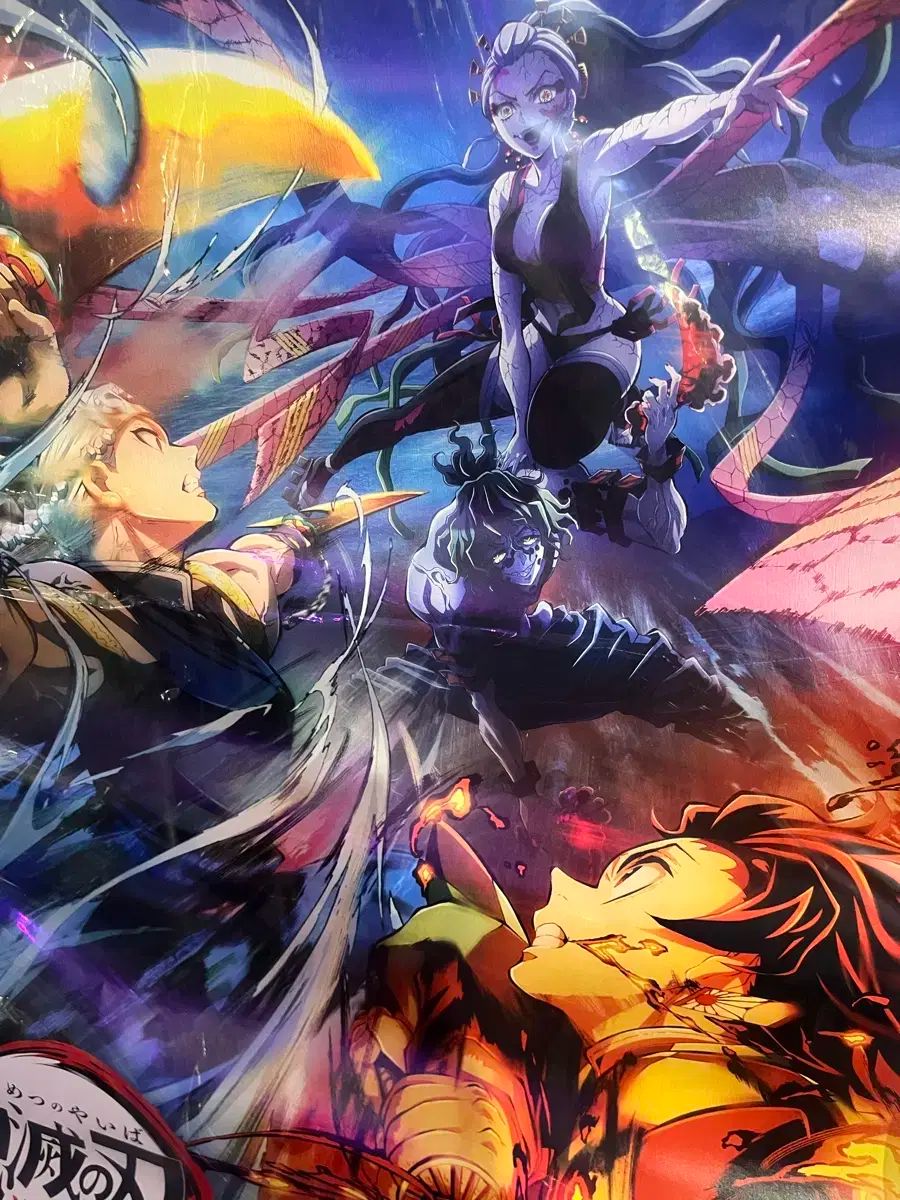 鬼滅の刃 遊郭編 店舗用ポスター 宇髄天元 竈門 炭治郎 禰豆子 我妻善逸