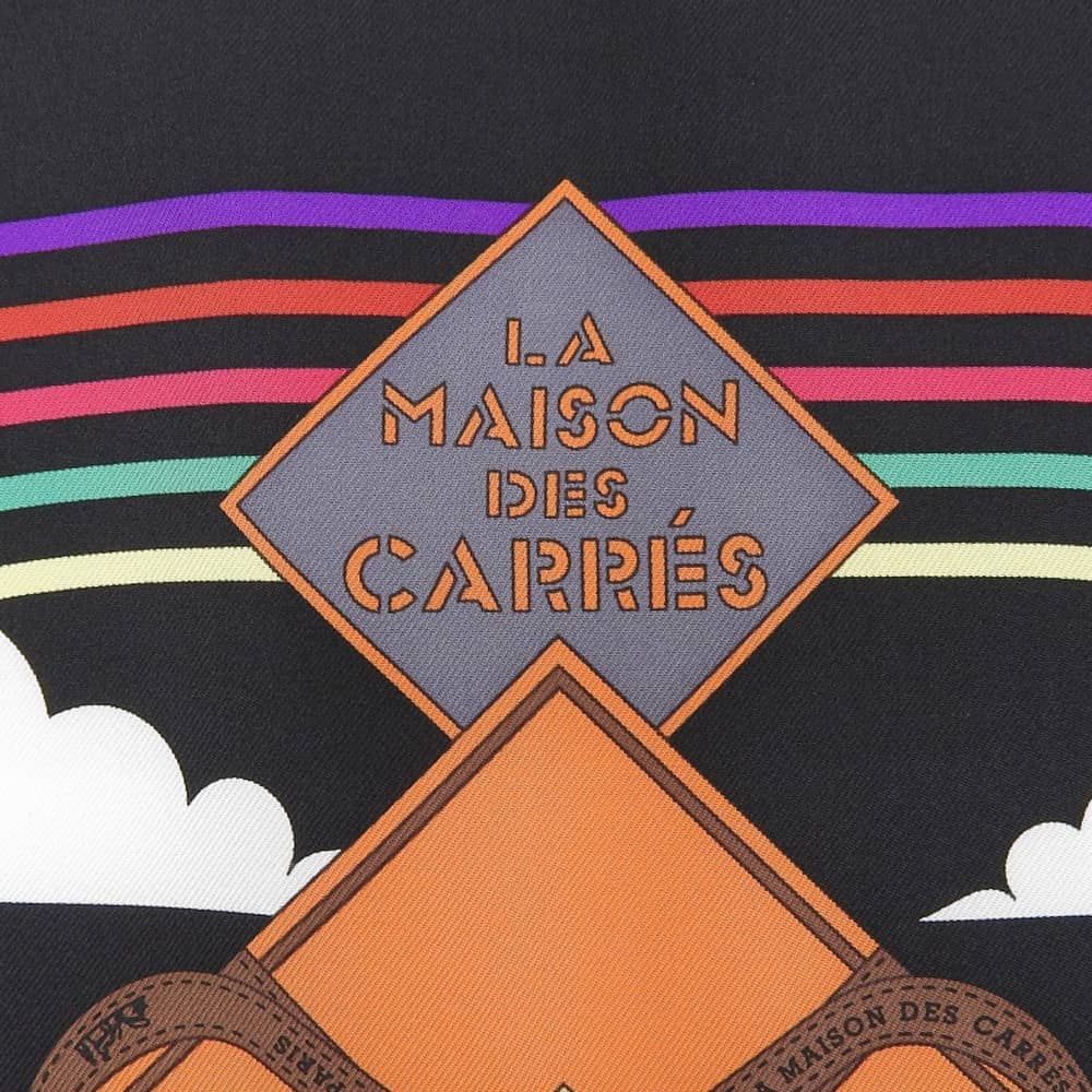 エルメス　スカーフ LA MAISON DES CARRES メゾン·デ·カレ エルメス カレジェアン La Maison des Carres メゾンデカレ