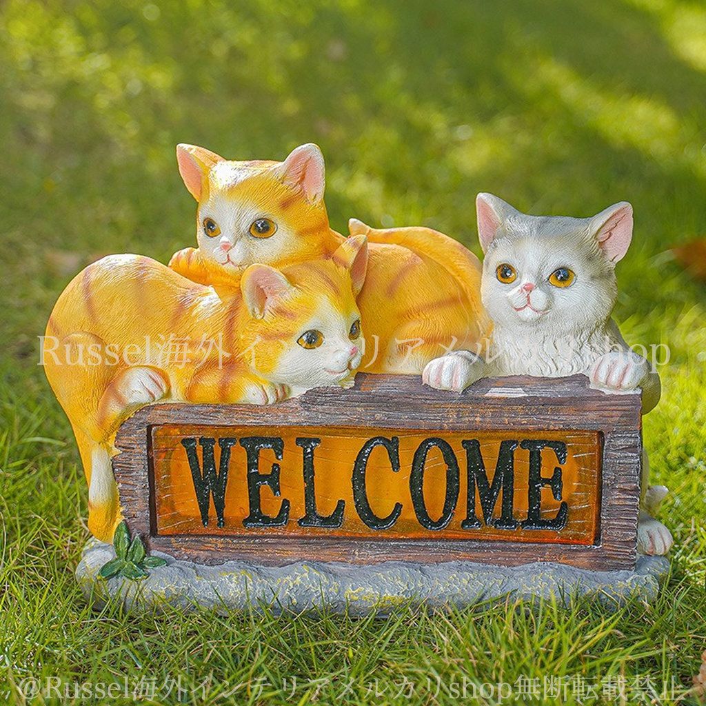 かわいい 猫 ねこ 玄関 犬の置物 ネコ 置物 庭飾り インテリア雑貨 猫グッズ 雑貨 おしゃれ うさぎグッズ ガーデンオブジェ 飾り物 癒しグッズ おもしろい かわいい 猫 ねこ 玄関 犬の置物 ネコ 置物 庭飾り インテリア雑貨 猫
