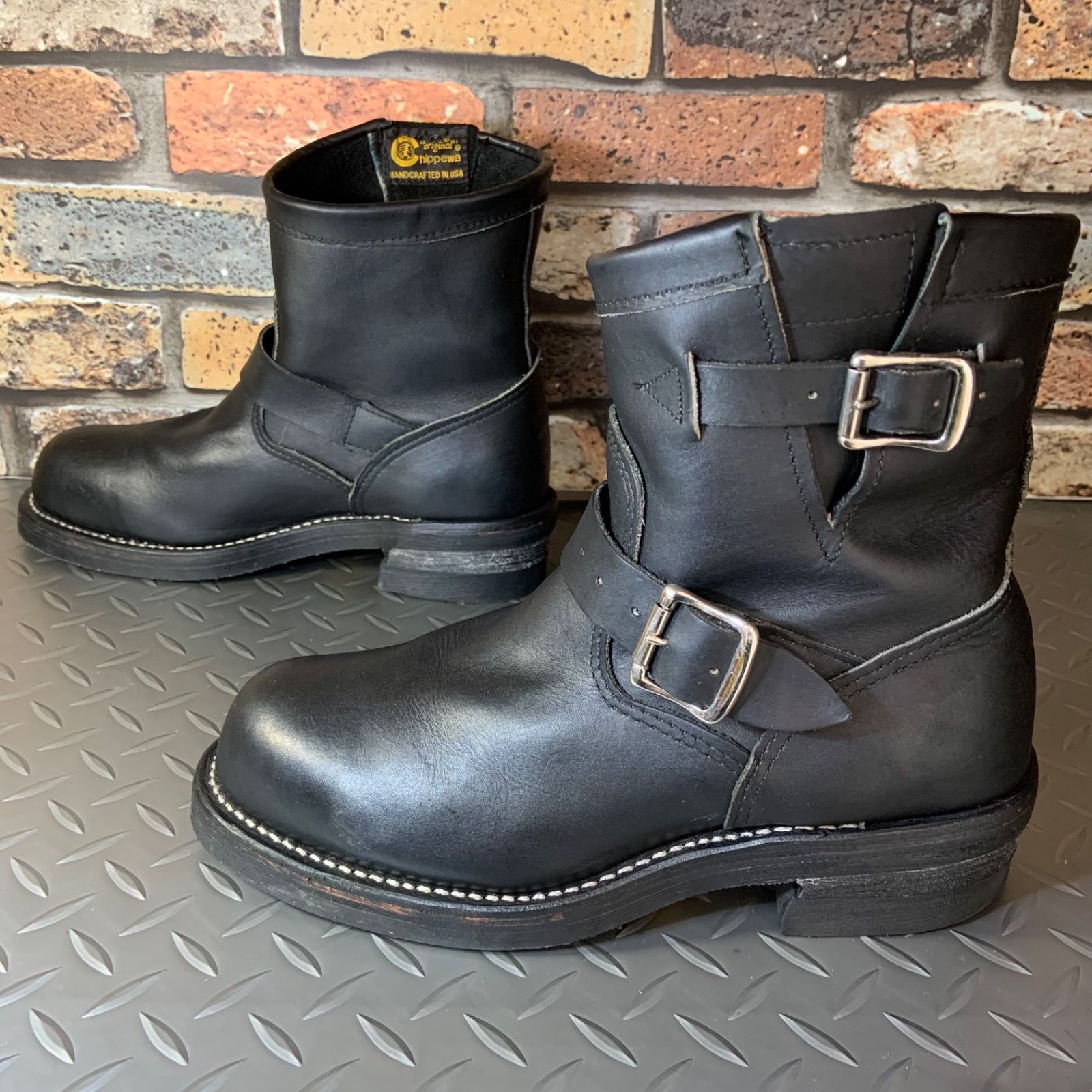 ☆Chippewa ショートエンジニアブーツ US7E (24K14-CHIP-7) チペワ