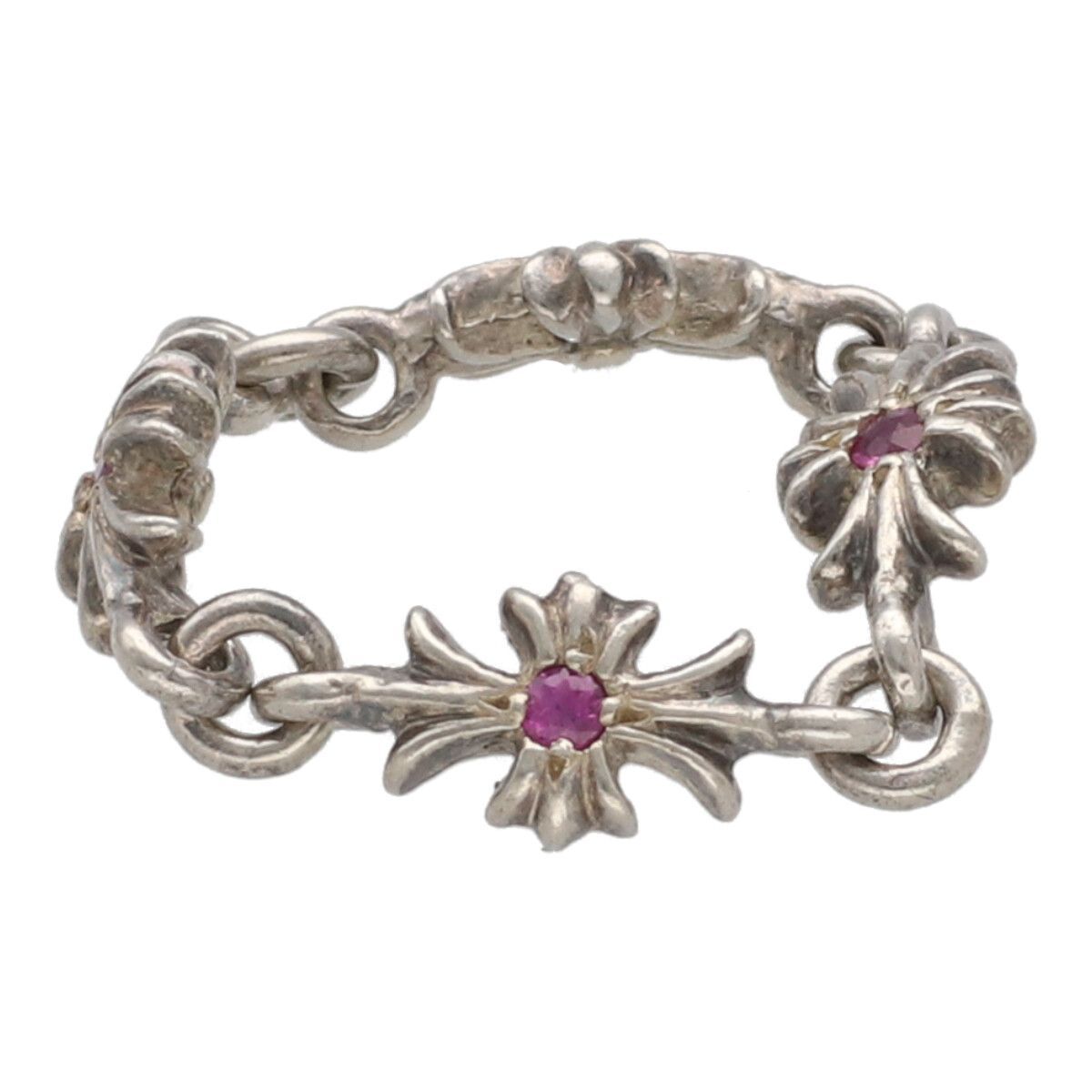 中古】 CHROME HEARTS クロムハーツ タイニーE CHプラスリング 10号