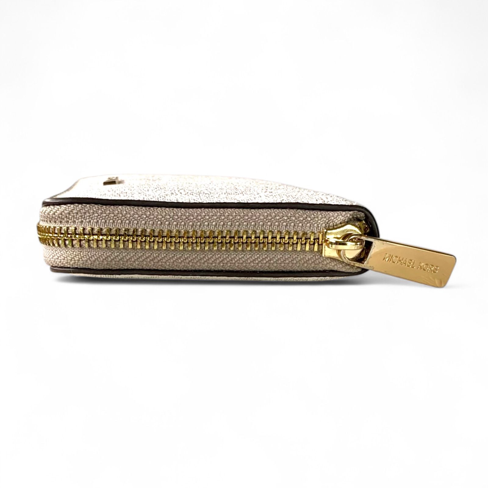 ✿お値下げ✿【新品】MICHAEL KORS 長財布 シグネチャー バニラ 極美品・訳アリ】MICHAEL KORS マイケルコース MKシグネチャー