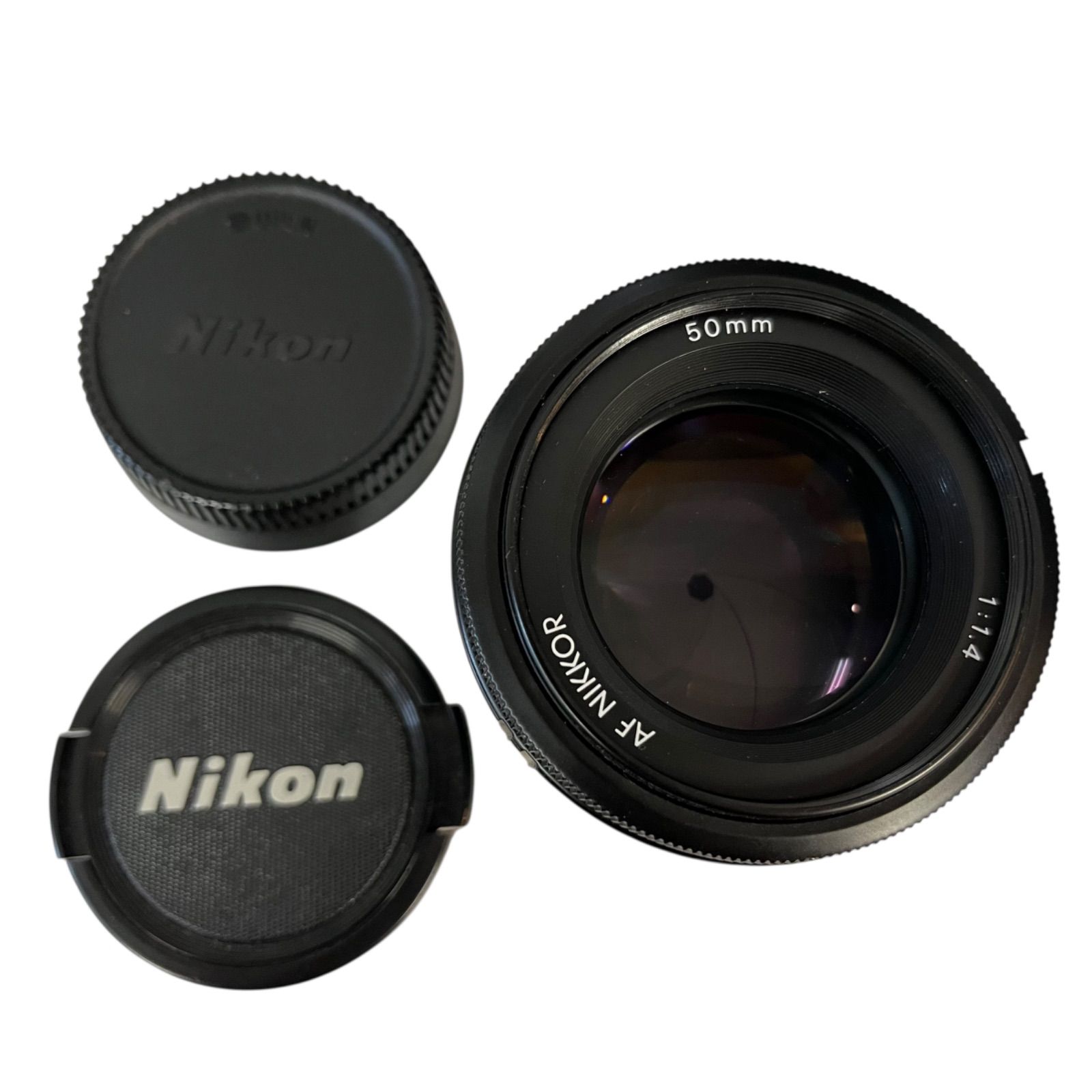 管30738 NIKON ニコン AF NIKKOR 50mm F1.4 単焦点レンズ カメラレンズ 撮影機材 コレクション 動作未