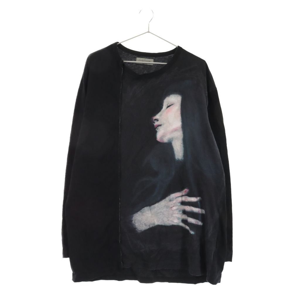 【ヨウジヤマモトプールオム】長袖カットソー HK-T28-076 yohji yamamoto - pour homme 紐調節長袖 / HG-T18-076 | ALUBUS