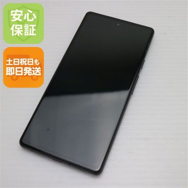 良品中古 au Google Pixel 6a チャコール スマホ 白ロム 中古