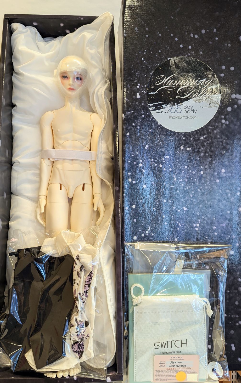 Switch Im Your Boy DOHA Rosy White Skin+「I.O.S　Class70　Body　White Skin」と衣装セット