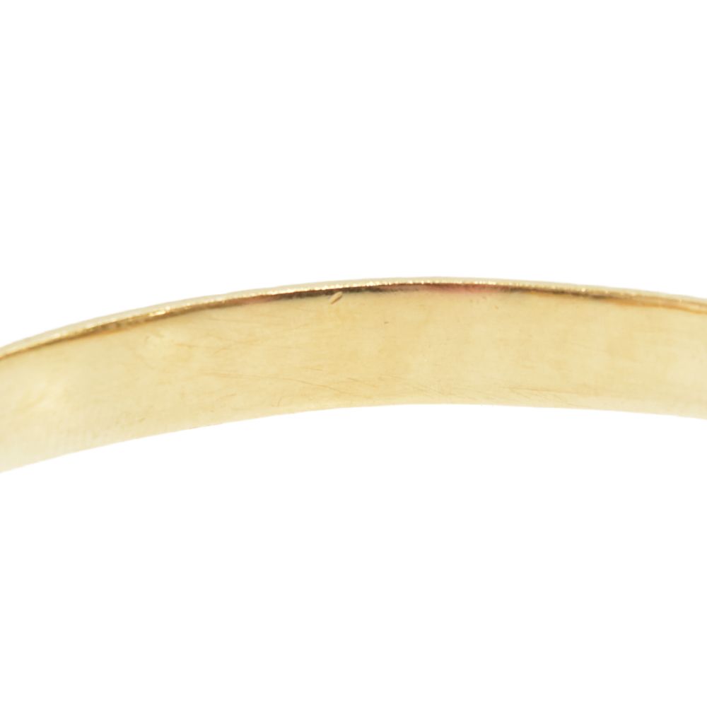 CHROME HEARTS (クロムハーツ) 22K BANGLE PLN FLAT/プレーンフラット 