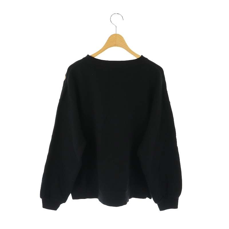 ツモリチサト TSUMORI CHISATO プリント スパンコール スウェット 