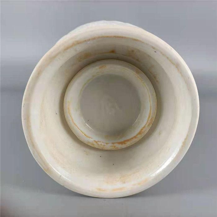 龍鳳紋甜白釉転心瓶 景徳鎮 現代工芸品 美術品 置物 龍鳳紋甜白釉転心瓶 景徳鎮 現代工芸品 美術品 置物